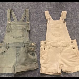 Set of Girls Overalls (Size 4/5)